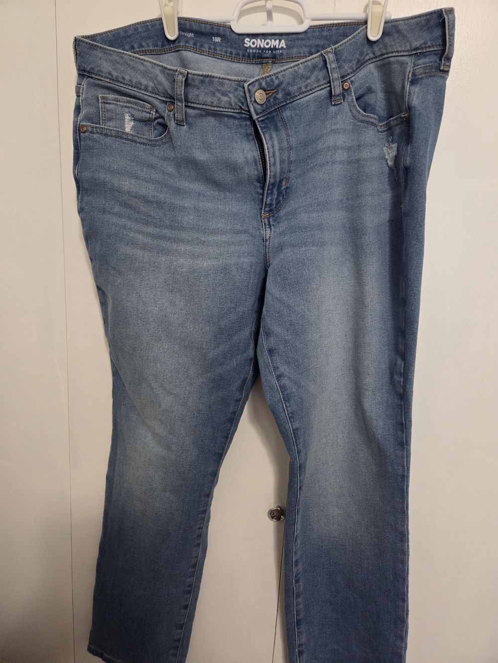 Sonoma Light Blue Straight Leg Women's Jeans